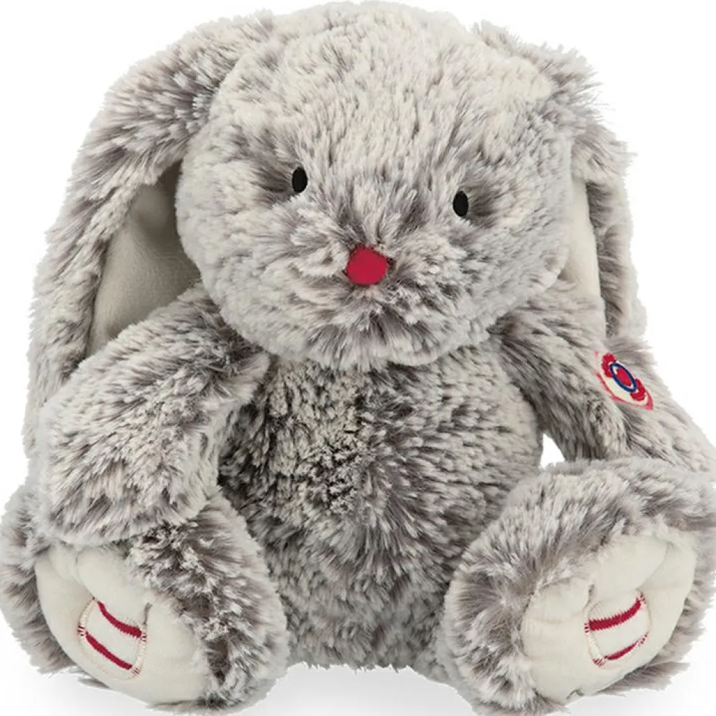 Hot Peluche lapin gris prestige Leo (24 cm) Peluche Moyenne (20-59 Cm)
