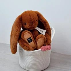 Outlet Peluche Le Lapin cappuccino (32 cm) Peluche Moyenne (20-59 Cm)