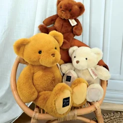 Hot Peluche le Nounours vanille (28 cm) Peluche Moyenne (20-59 Cm)