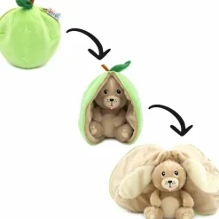 New Peluche Les Flipetz Crocket le chien-pomme Petite Peluche (< 20 Cm)