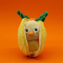 New Peluche Les Flipetz Nugget le poussin-ananas Petite Peluche (< 20 Cm)