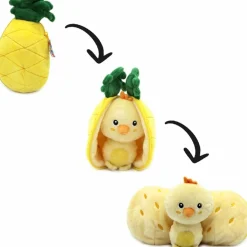New Peluche Les Flipetz Nugget le poussin-ananas Petite Peluche (< 20 Cm)