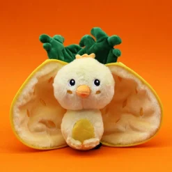 New Peluche Les Flipetz Nugget le poussin-ananas Petite Peluche (< 20 Cm)