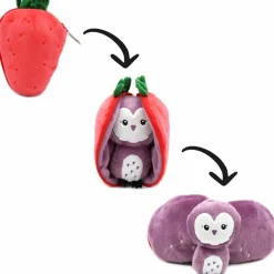 Peluche Les Flipetz Violet la chouette-fraise Petite Peluche (< 20 Cm)
