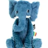 Hot Peluche Les Ptipotos Dimoitou l'éléphant (26 cm) Peluche Moyenne (20-59 Cm)