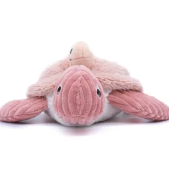 Online Peluche Les Ptipotos Sauvenou maman et bébé tortue rose (29 cm) Peluche Moyenne (20-59 Cm)