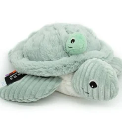Sale Peluche Les Ptipotos Sauvenou maman et bébé tortue menthe (29 cm) Peluche Moyenne (20-59 Cm)