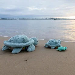 Sale Peluche Les Ptipotos Sauvenou maman et bébé tortue menthe (29 cm) Peluche Moyenne (20-59 Cm)