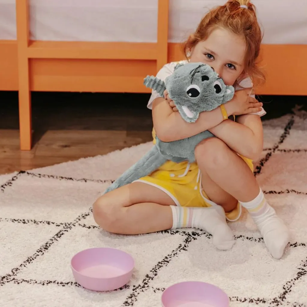 Sale Peluche Miaou le chat maman et bébé menthe (32 cm) Peluche Moyenne (20-59 Cm)