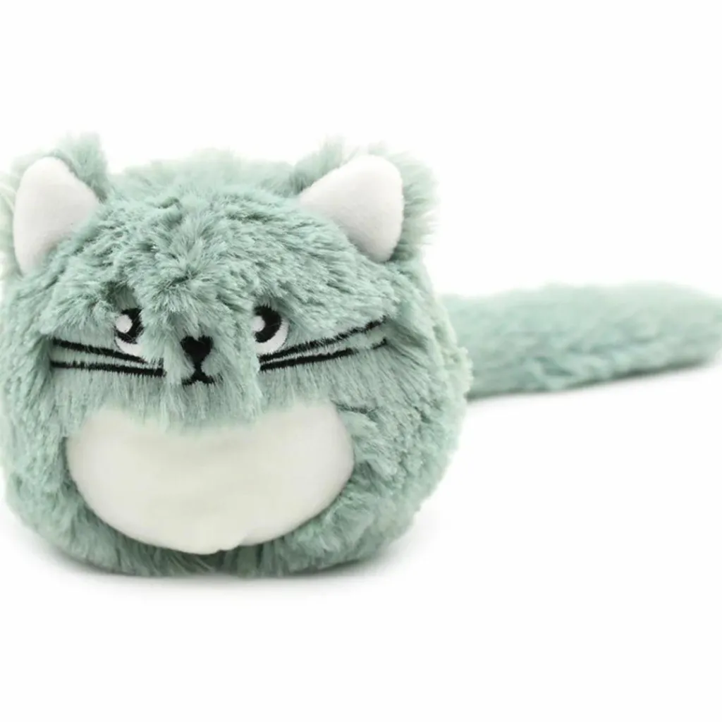 Sale Peluche Miaou le chat maman et bébé menthe (32 cm) Peluche Moyenne (20-59 Cm)