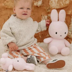 Discount Peluche Miffy Terry Rose Pastel (23 cm) Peluche Moyenne (20-59 Cm)