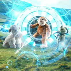 Discount Peluche Mouton aux truffes (64 cm) Grande Peluche (60 Cm Et +)