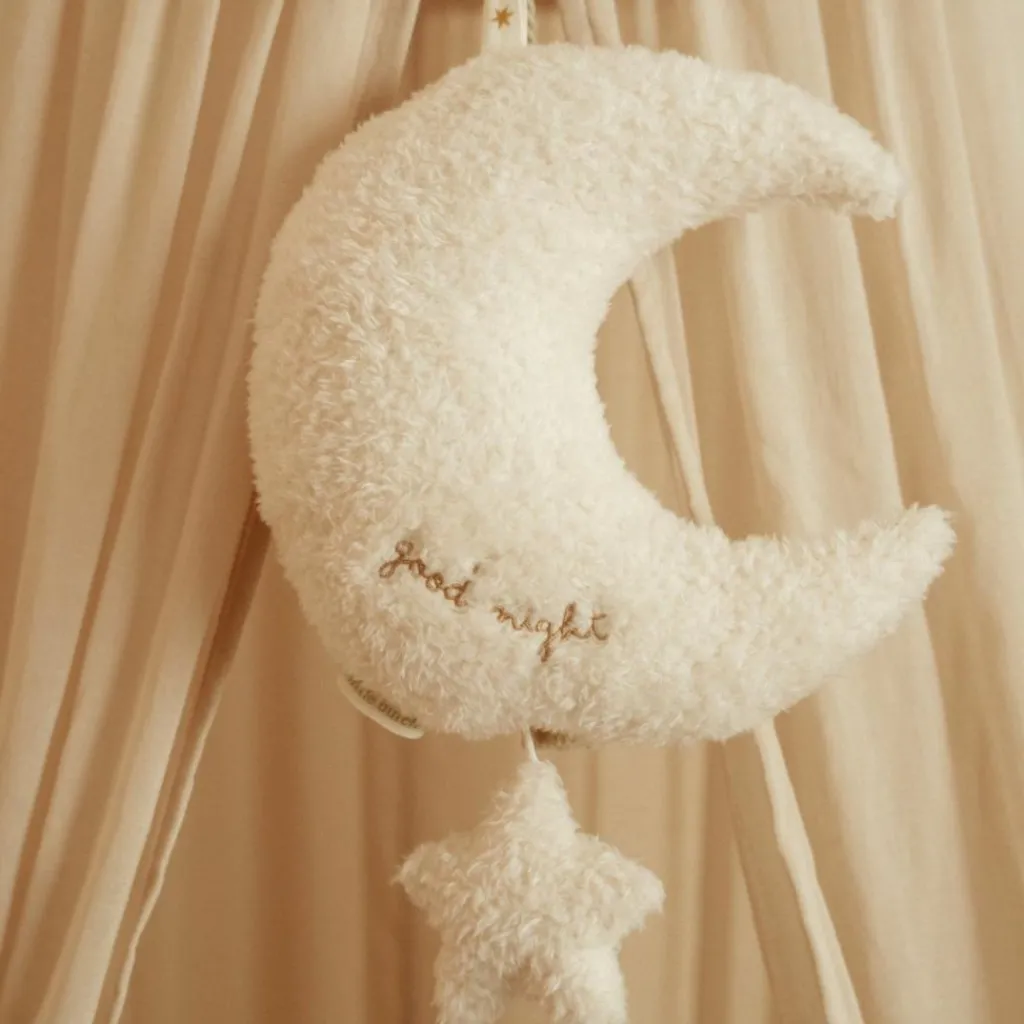 Hot Peluche musicale à suspendre lune et étoile Newborn Peluche Musicale