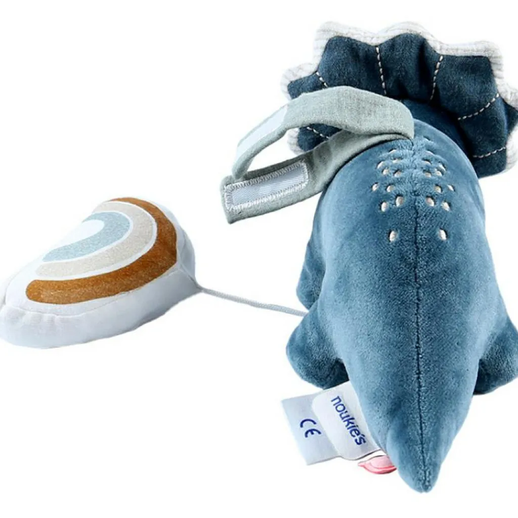 Peluche musicale à suspendre Ops le tricératops TSO (17 cm) Peluche Musicale
