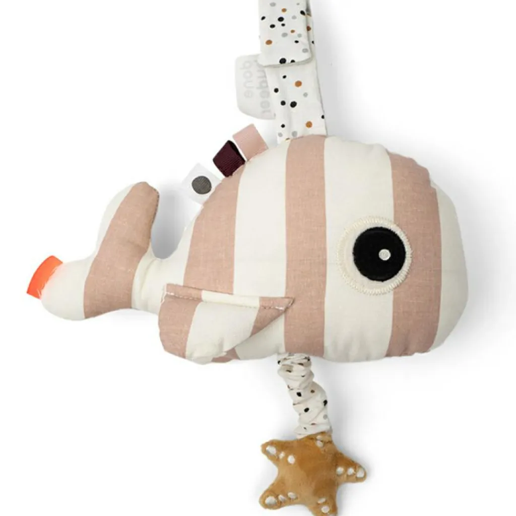 Discount Peluche musicale à suspendre baleine rose Wally Peluche Musicale
