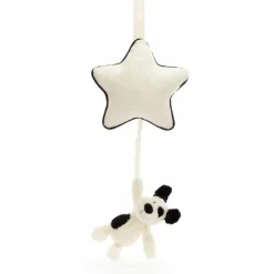 Best Peluche musicale Chien noir et crème (30 cm) Peluche Musicale