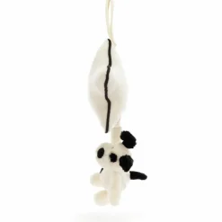Best Peluche musicale Chien noir et crème (30 cm) Peluche Musicale