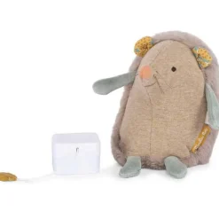 Peluche musicale Hérisson Trois petits lapins Peluche Musicale