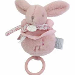Best Peluche musicale Lapin Doudou rose (20 cm) Peluche Musicale
