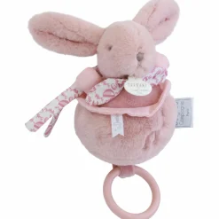 Best Peluche musicale Lapin Doudou rose (20 cm) Peluche Musicale