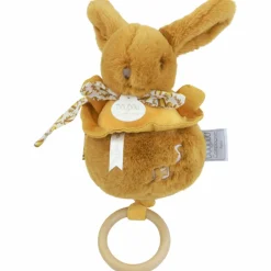 Clearance Peluche musicale Lapin Doudou ocre (20 cm) Peluche Musicale