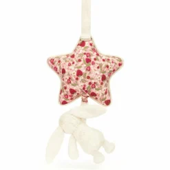 Discount Peluche musicale Lapin en fleurs Crème (30 cm) Peluche Musicale