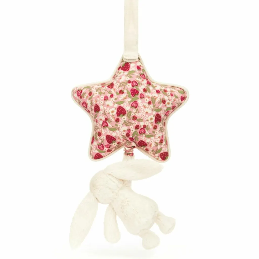 Discount Peluche musicale Lapin en fleurs Crème (30 cm) Peluche Musicale