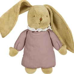 Hot Peluche musicale lapin nid d'ange vieux rose (28 cm) Peluche Musicale