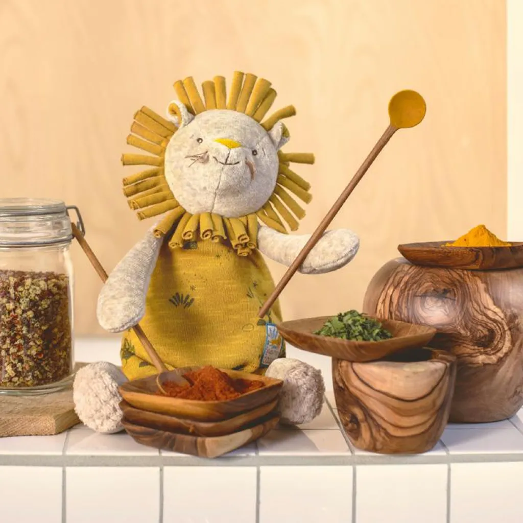 Hot Peluche musicale lion Sous mon baobab (28 cm) Peluche Musicale