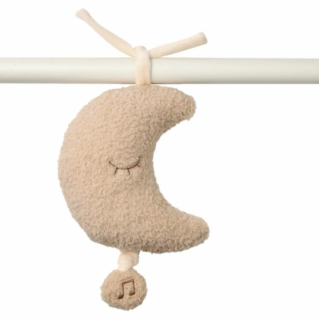 New Peluche musicale Lune Beige Peluche Musicale