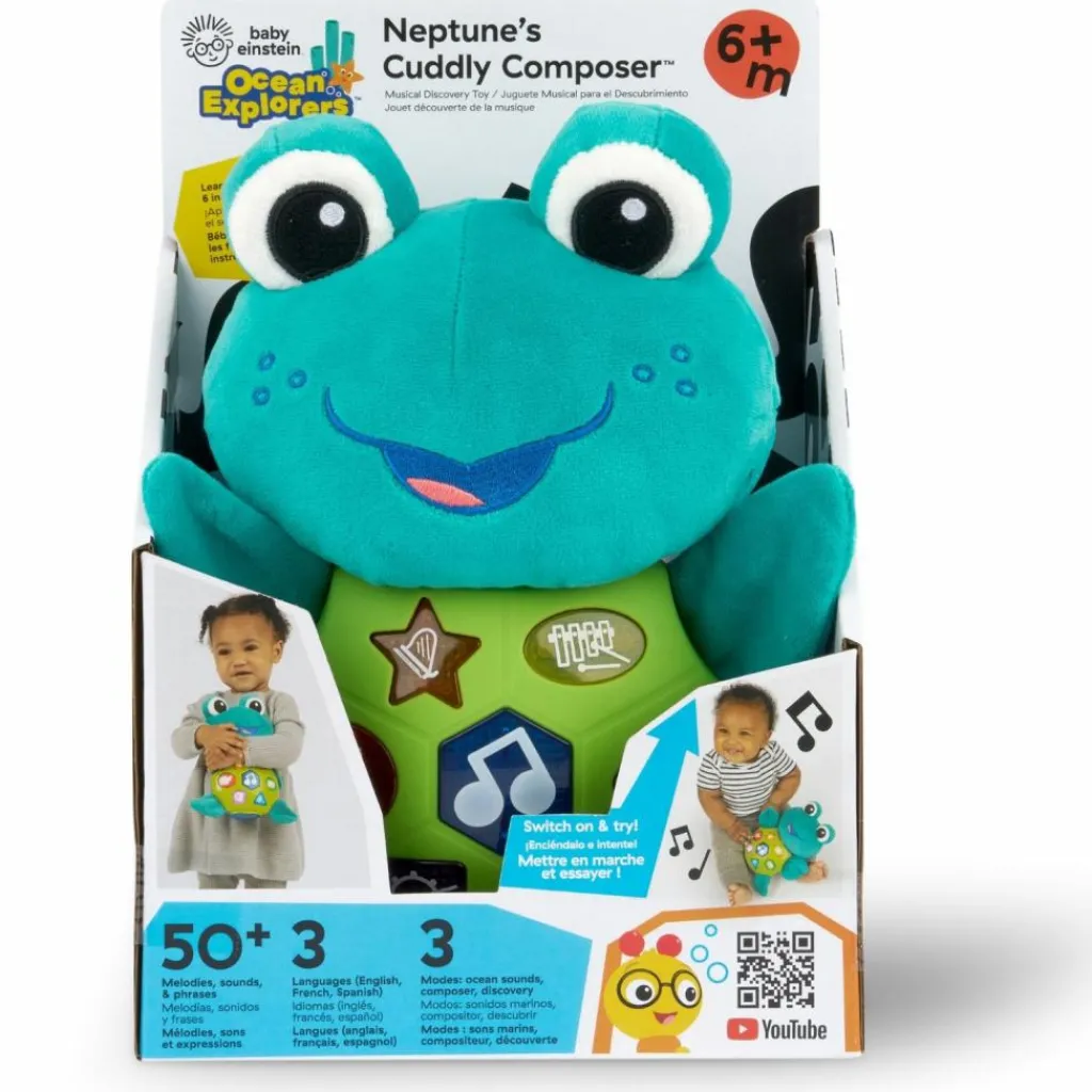 Sale Peluche musicale Neptune Ocean Explorer Peluche Musicale