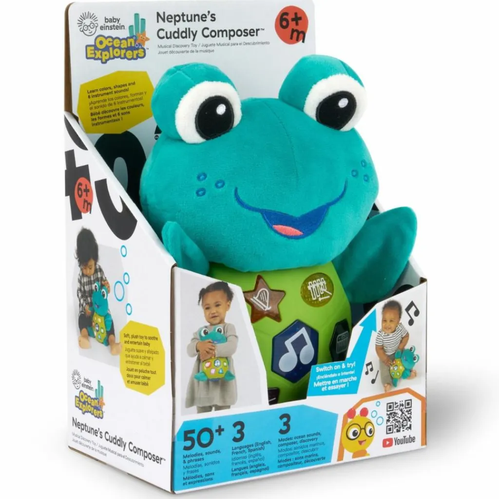 Sale Peluche musicale Neptune Ocean Explorer Peluche Musicale