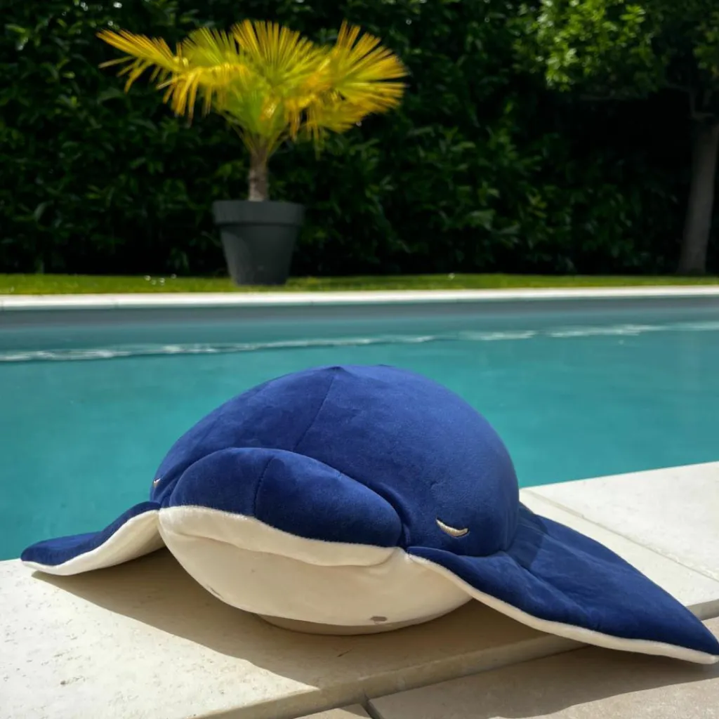 New Peluche Nemu Nemu Eita la Raie Manta (55 cm) Peluche Moyenne (20-59 Cm)