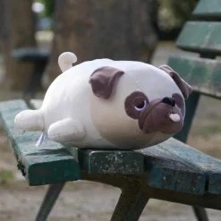 Best Peluche Nemu Nemu Hana le Bulldog (27 cm) Peluche Moyenne (20-59 Cm)