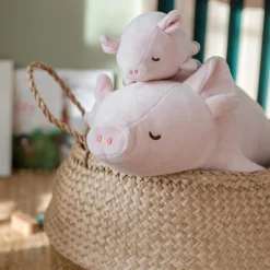 Clearance Peluche Nemu Nemu Pinkie le Cochon (11 cm) Petite Peluche (< 20 Cm)