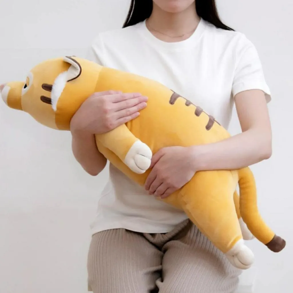 Outlet Peluche Nemu Nemu Ram le Tigre (56 cm) Peluche Moyenne (20-59 Cm)