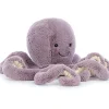 Clearance Peluche Ocean Crew Maya la pieuvre violette (49 cm) Peluche Moyenne (20-59 Cm)