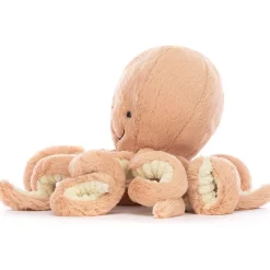Discount Peluche Ocean Crew Odell pieuvre rose (23 cm) Peluche Moyenne (20-59 Cm)