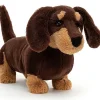 Discount Peluche Otto le teckel (18 cm) Petite Peluche (< 20 Cm)