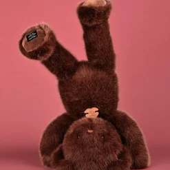 Hot Peluche ours Clémentin Choco Cranberries (60 cm) Grande Peluche (60 Cm Et +)