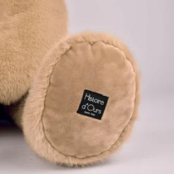 Online Peluche ours Clémentin Miel Amande (80 cm) Grande Peluche (60 Cm Et +)
