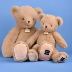 Outlet Peluche ours Clémentin Miel Amande (60 cm) Grande Peluche (60 Cm Et +)