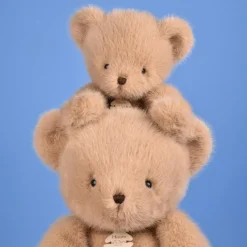Outlet Peluche ours Clémentin Miel Amande (60 cm) Grande Peluche (60 Cm Et +)