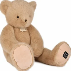 Outlet Peluche ours Clémentin Miel Amande (60 cm) Grande Peluche (60 Cm Et +)