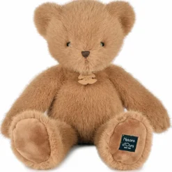 Hot Peluche ours Clémentin Praline Cacahuète (38 cm) Peluche Moyenne (20-59 Cm)