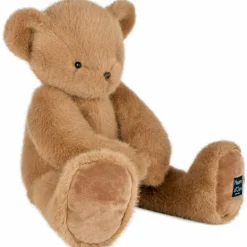 Sale Peluche ours Clémentin Praline Cacahuète (60 cm) Grande Peluche (60 Cm Et +)