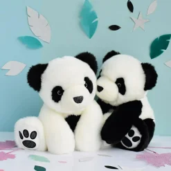 Sale Peluche panda So Chic noir (25 cm) Peluche Moyenne (20-59 Cm)
