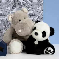 Sale Peluche panda So Chic noir (25 cm) Peluche Moyenne (20-59 Cm)