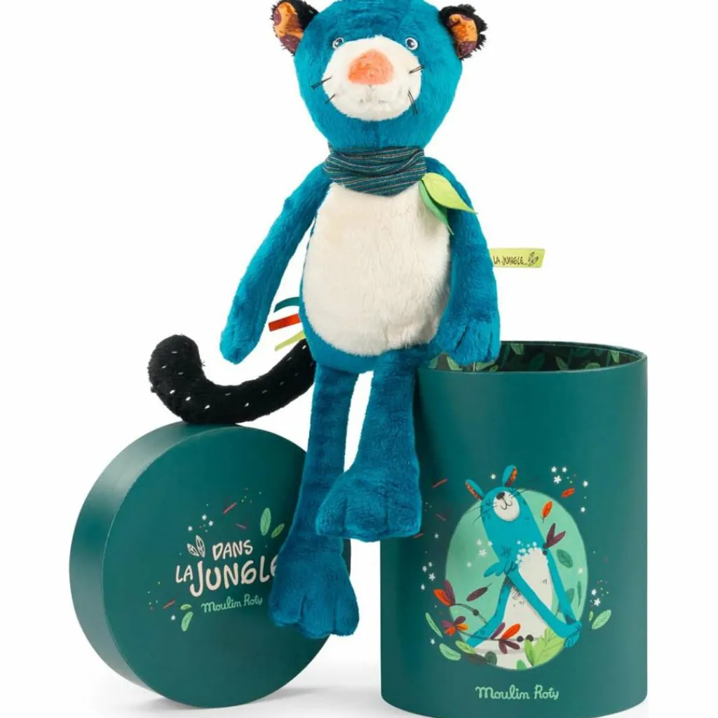 New Peluche panthère Zimba Dans la jungle (32 cm) Peluche Moyenne (20-59 Cm)