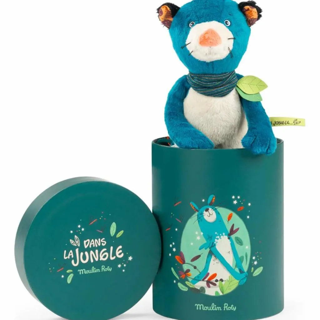 New Peluche panthère Zimba Dans la jungle (32 cm) Peluche Moyenne (20-59 Cm)